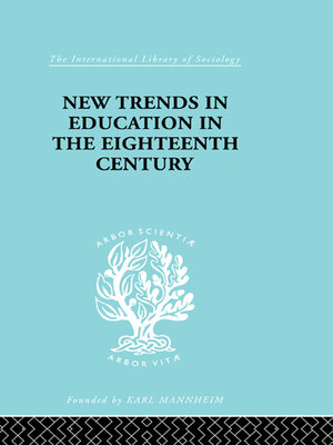 cover image of New Trends in Education in the Eighteenth Century